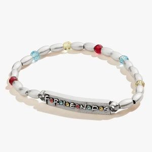 NIB Alex and Ani Friends Logo Stretch Bracelet